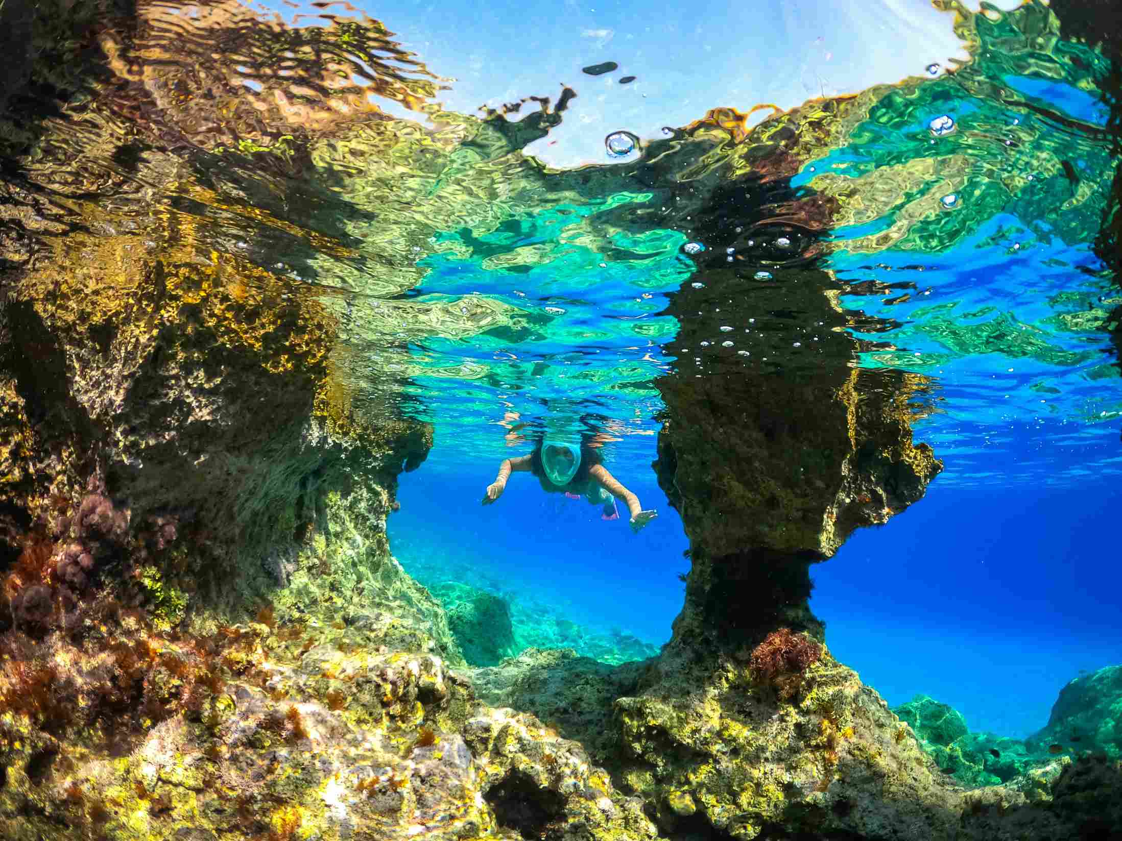 Sipadan deep wall and clear visibility waters